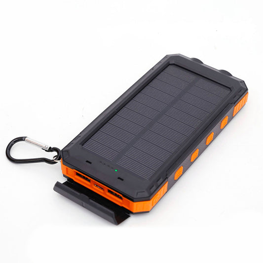 Dual USB Solar Power Bank Waterproof Charging