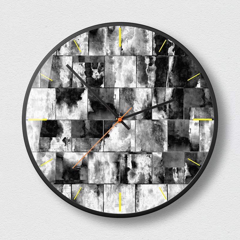 Abstract Art Wall Clock Creative Decoration