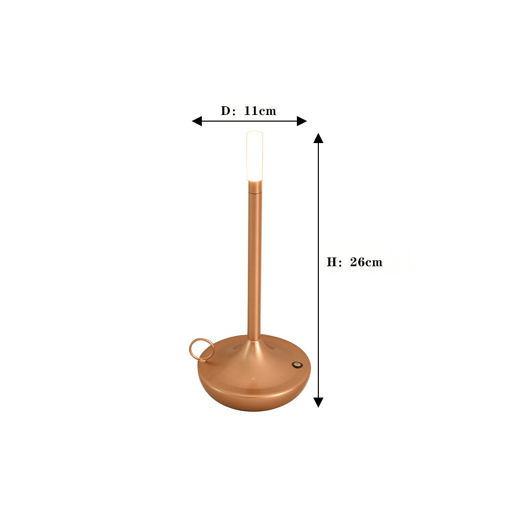 Copper Candle Lamp Rechargeable