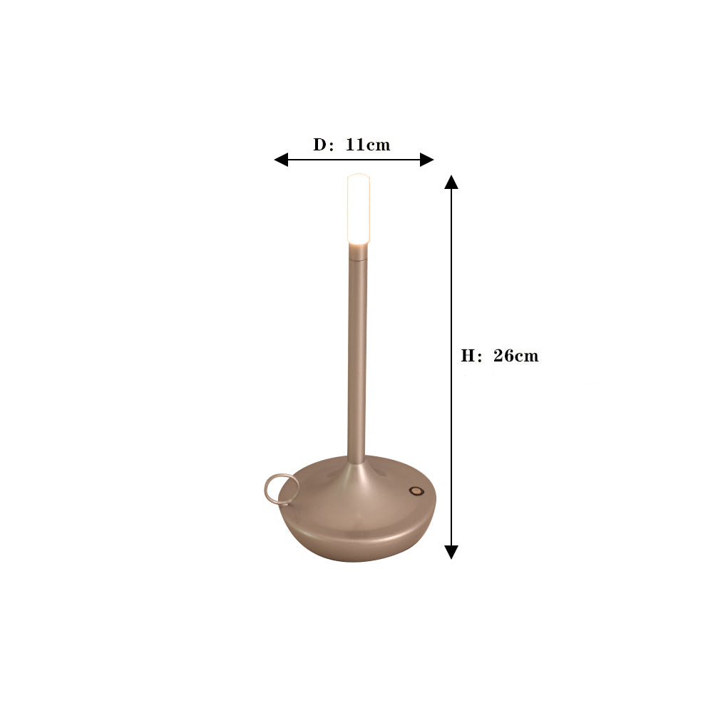 Copper Candle Lamp Rechargeable