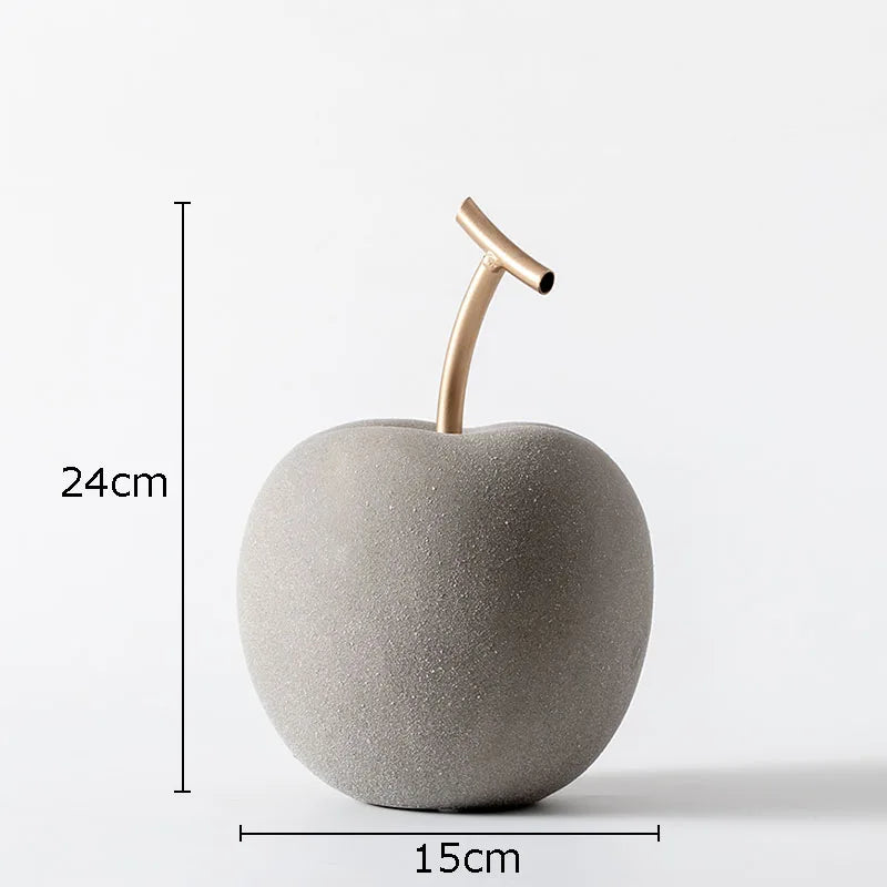 Hobefi Apple-L Minimalist Apple/Pear Frosted Ceramic