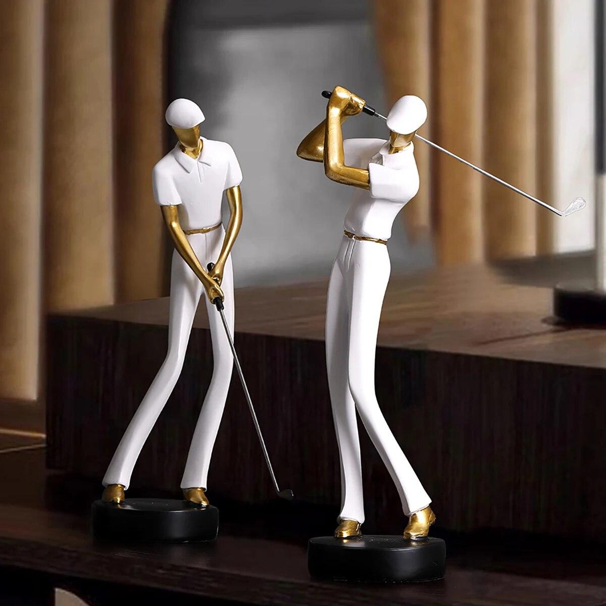 Hobefi Enchanting Golfer Figurine