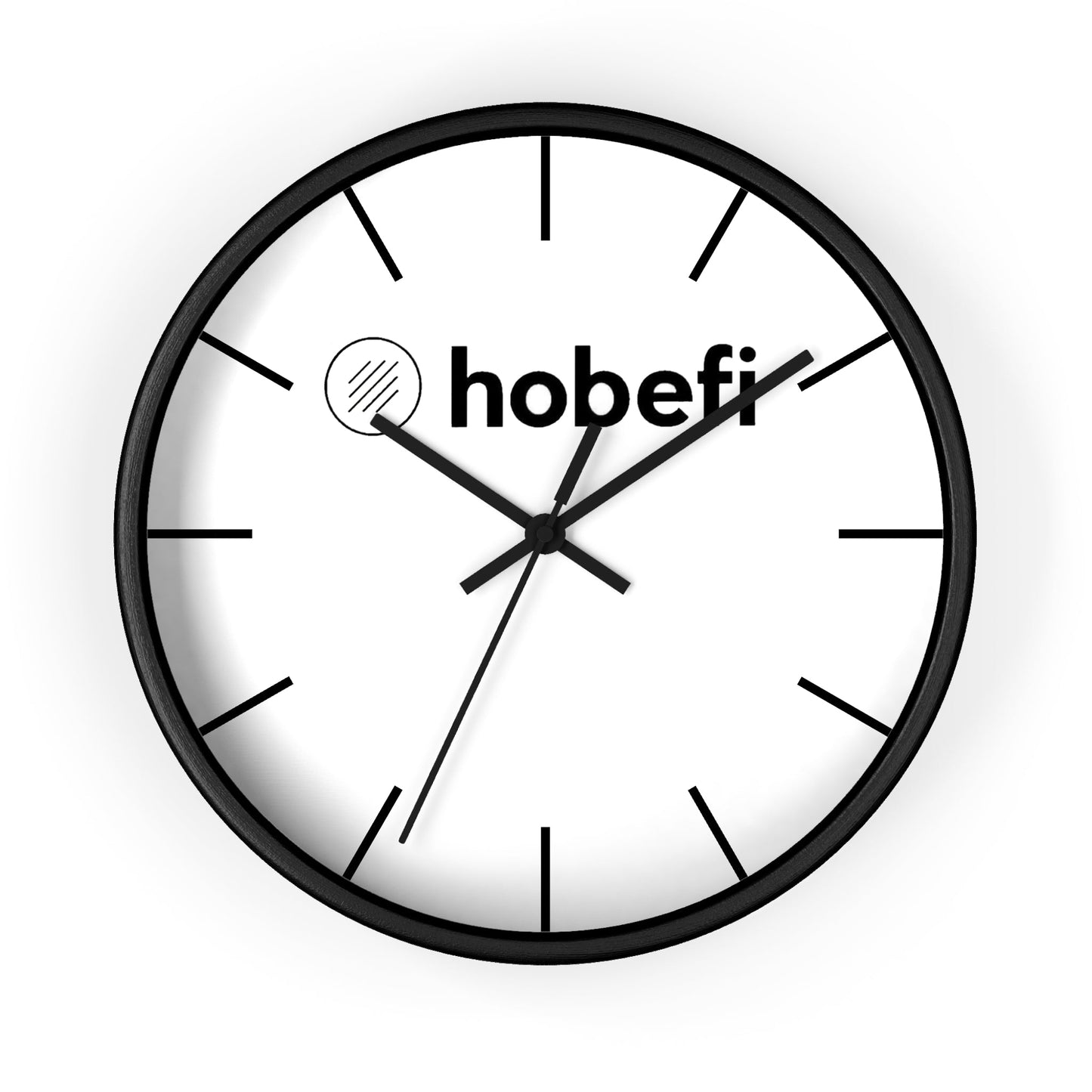 Hobefi Home Decor Black / Black / 10" Wall Clock Decor