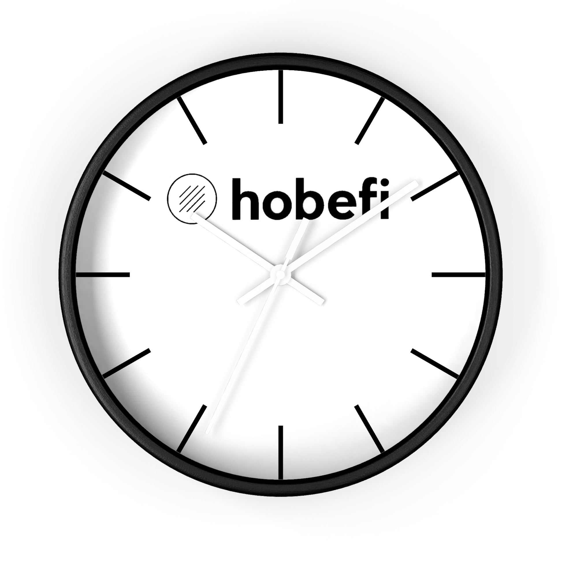 Hobefi Home Decor Black / White / 10" Wall Clock Decor