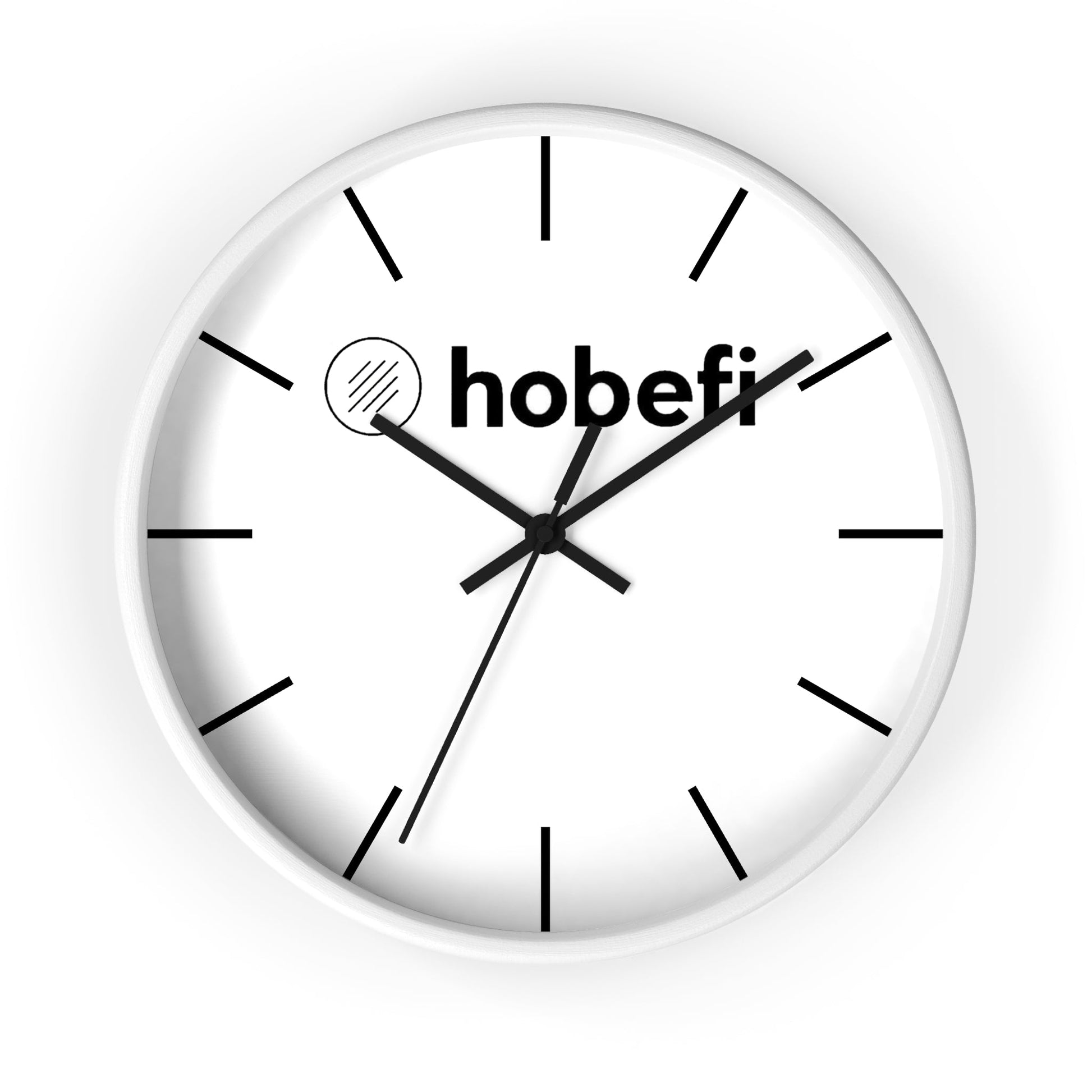 Hobefi Home Decor White / Black / 10" Wall Clock Decor
