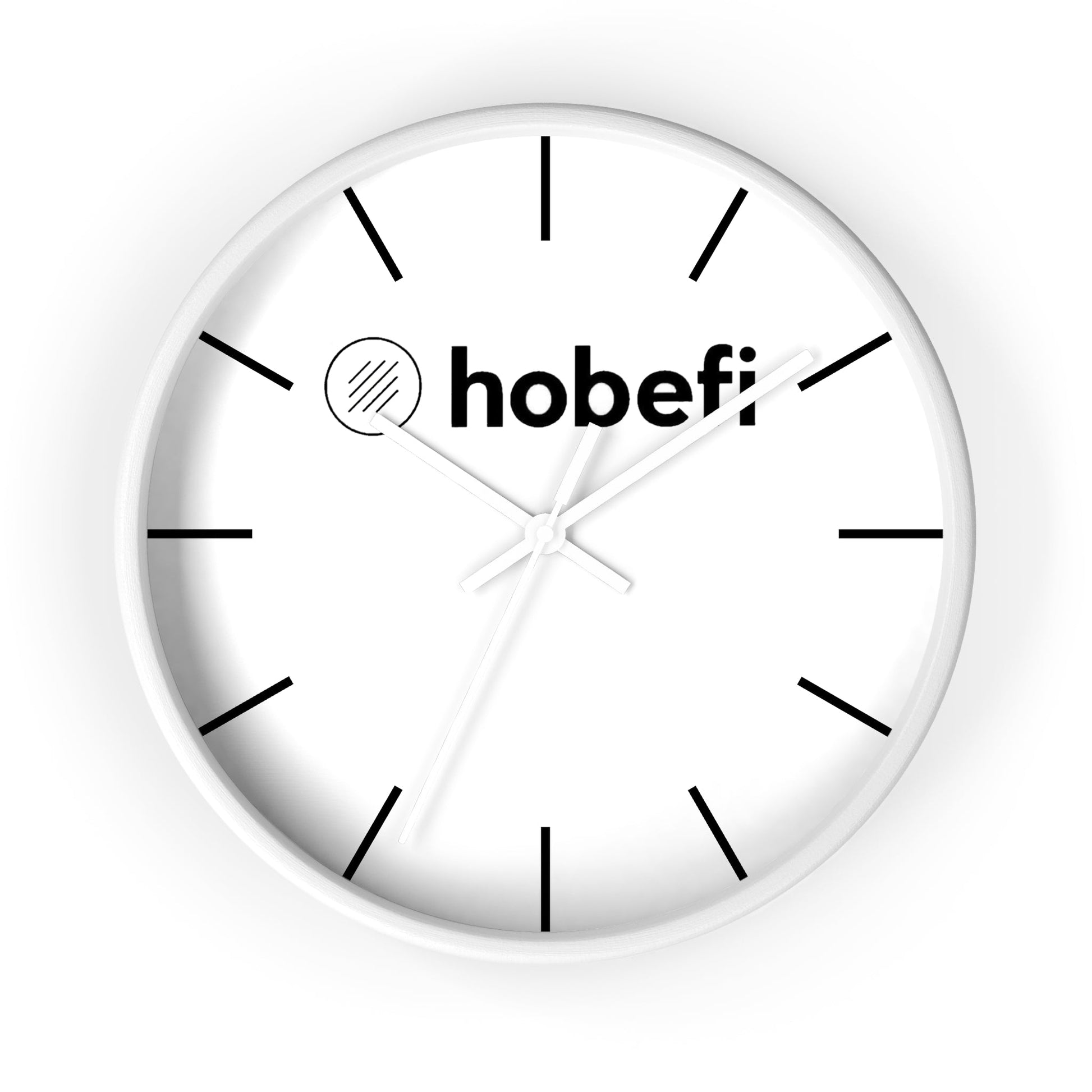 Hobefi Home Decor White / White / 10" Wall Clock Decor