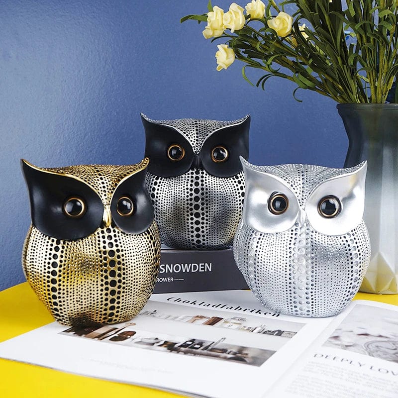 Hobefi Nordic Style Owls Ornament