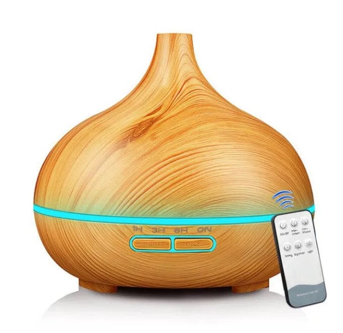 Hobefi wood Intelligent Wood Grain Aromatherapy Humidifier
